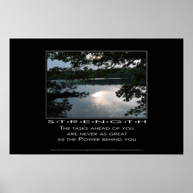 Póster Strength (Frente)