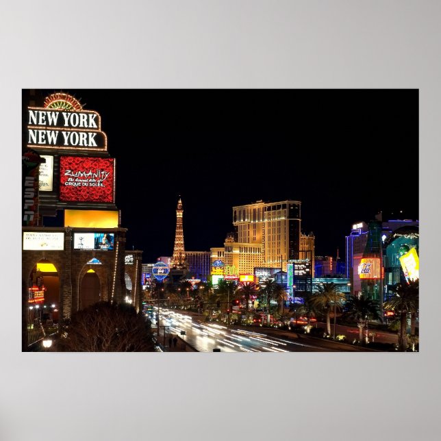 Póster Strip de Las Vegas (Frente)