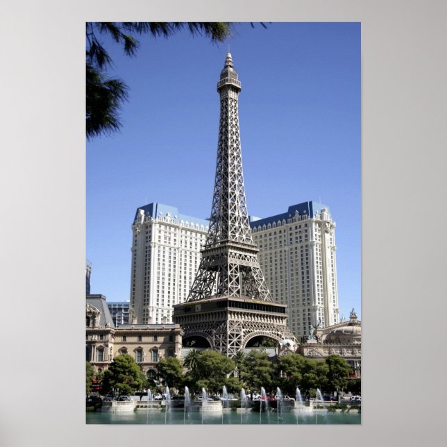 Póster Strip, Paris Las Vegas, Luxury Hotel (Frente)