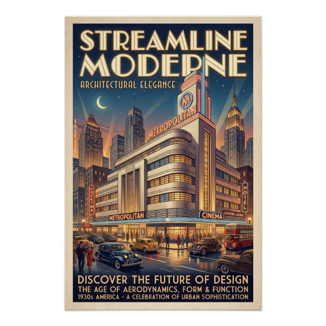 Póster Stromlinien-Architektur  (Anverso)