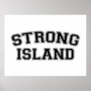 Póster Strong Island, NYC, EE.UU.