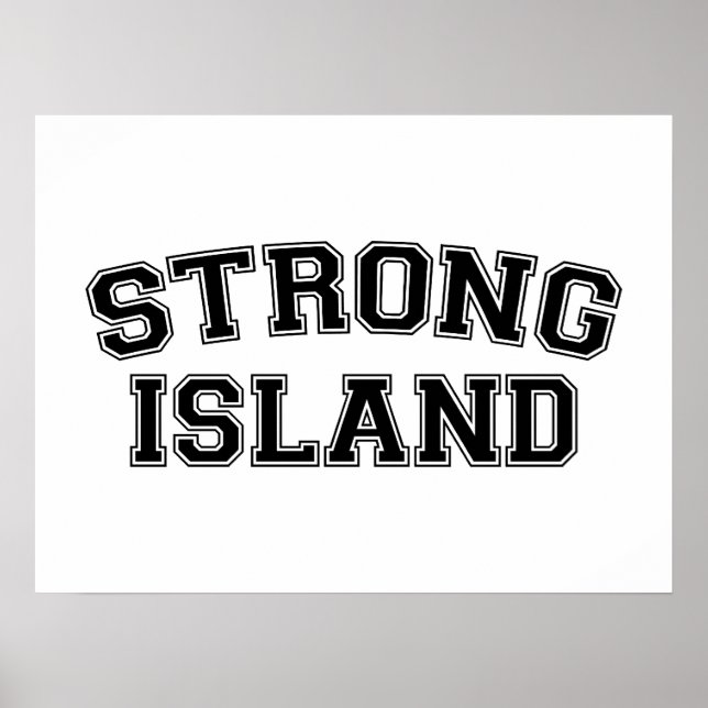 Póster Strong Island, NYC, EE.UU. (Frente)