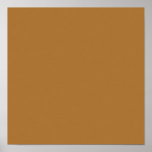 Póster  strong orange(brown) 