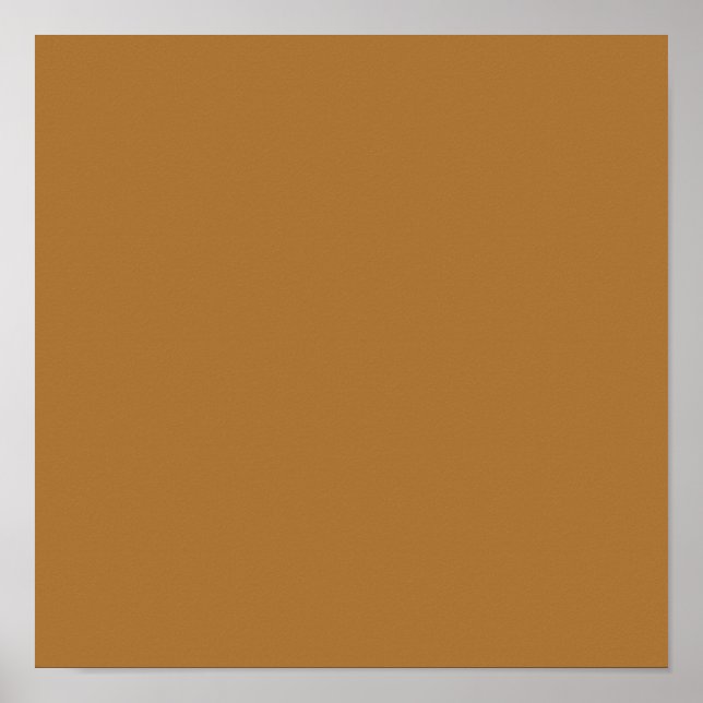 Póster  strong orange(brown)  (Frente)