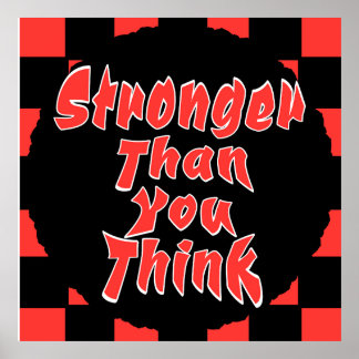 Póster Stronger Than You Think