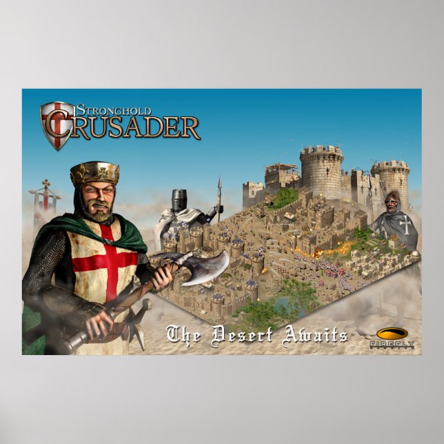 Póster Stronghold Crusader - Poster 3 (Frente)