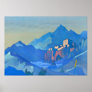 Póster Stronghold of the Spirit por Nicholas Roerich
