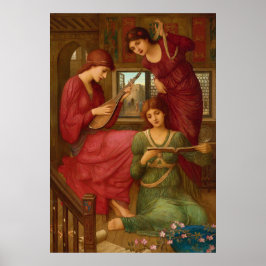 Póster Strudwick En los días dorados Poster de la CC0566