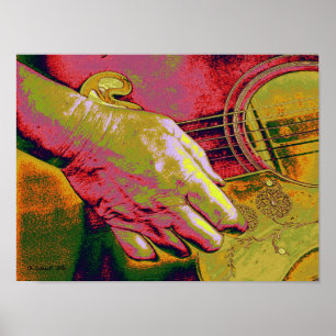Póster Strummin'