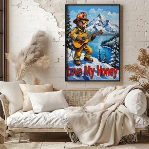 Póster Strums de la cumbre: Nota alta sobre la miel del o