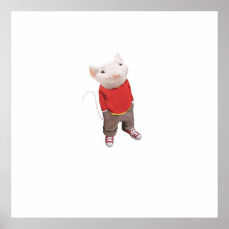 Póster Stuart Little Pegatina