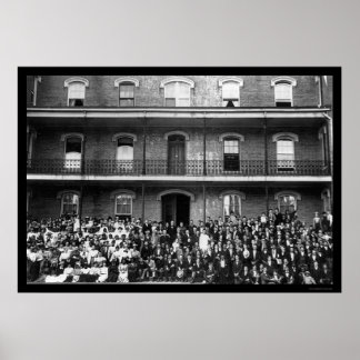 Póster Students at Berea College in Berea, KY 1899