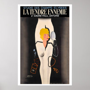 Póster Studio des Champs-Élysées El Enemigo Tierno Vintag