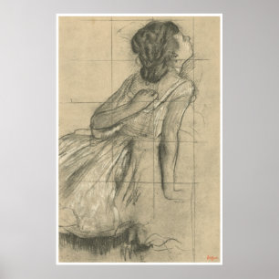 Póster Study of a Dancer, 1874 - Edgar Degas