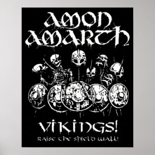 Póster Stuff Amon Amarth Retro - Young Mystic FanArt