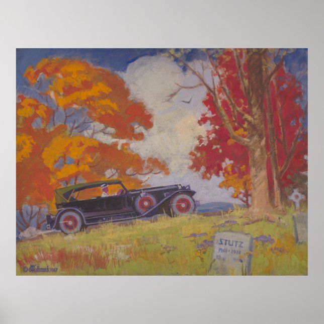 Póster Stutz Last Run - Kulhanek Classic Car (1967) (Frente)