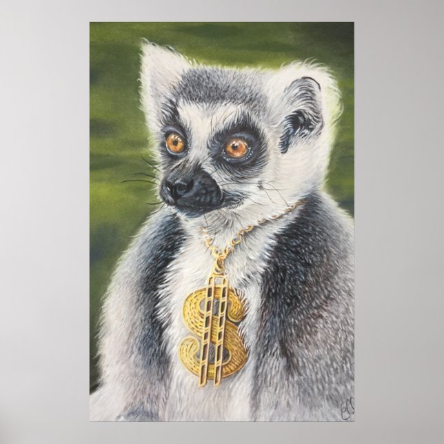 Póster Stylin Lemur (Frente)