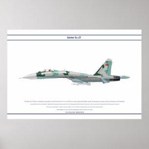 Póster Su-27 Eritrea 1
