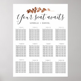 Póster Su asiento avanza con las placas de asiento del Bo