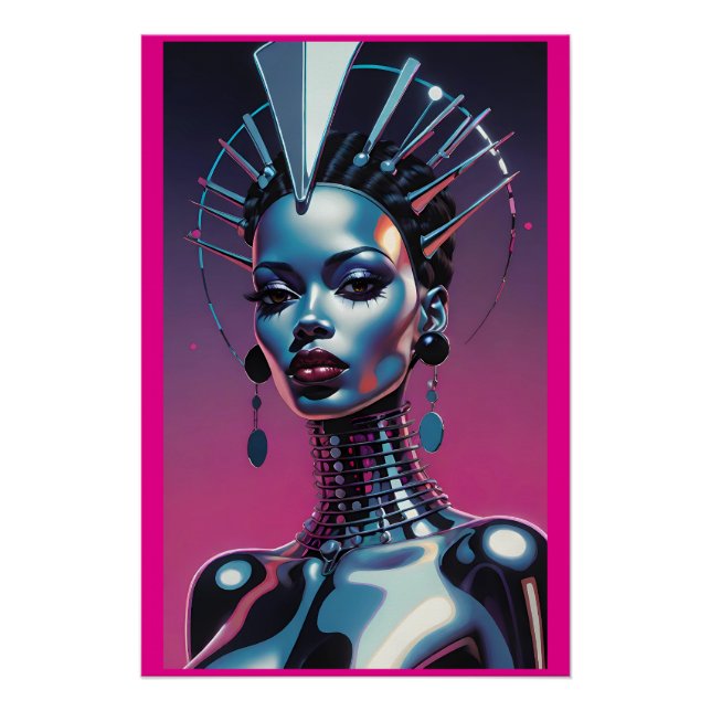 Póster Su belleza era indistinguible (Anverso)