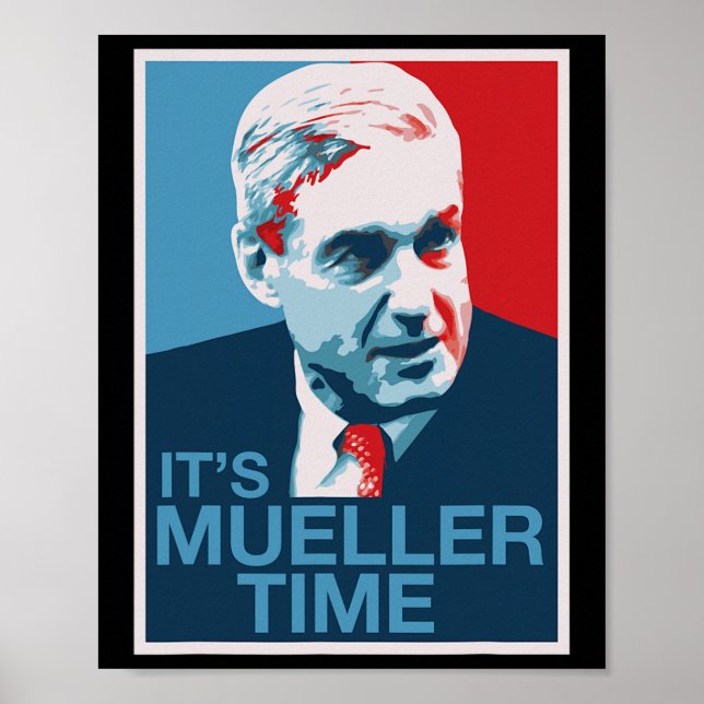 Póster Su Camiseta de la Hora de Mueller  (Frente)