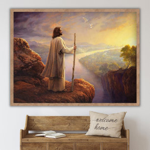 Póster Su Creación, Pintura de Jesucristo, Retrato de Jes