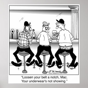 Póster Su desgaste inferior que no muestra