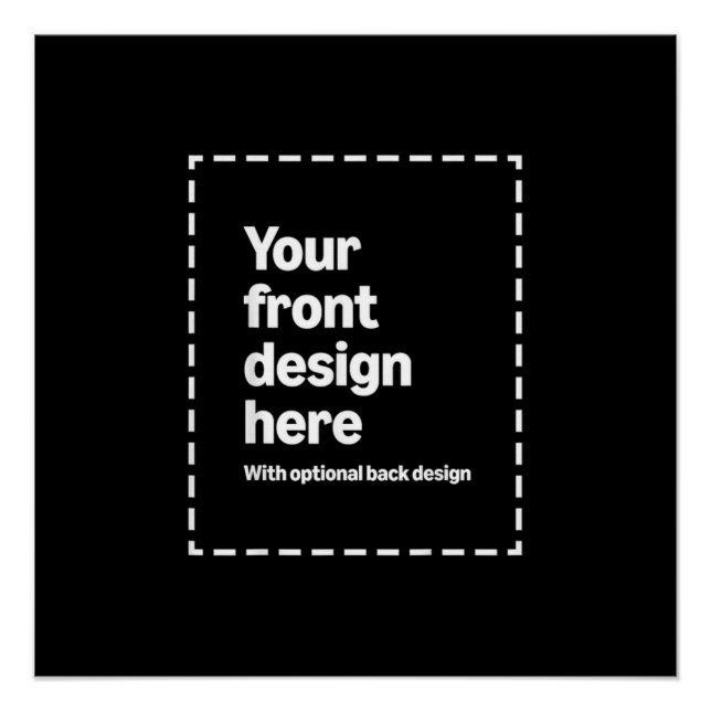 Póster Su Diseño Aquí (Anverso)
