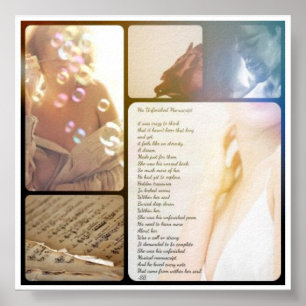 Póster su edición inconclusa de poesía
