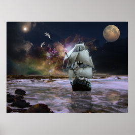 Póster Su estrella guía