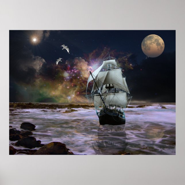 Póster Su estrella guía (Frente)