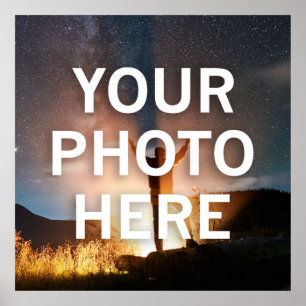 Póster Su foto aquí