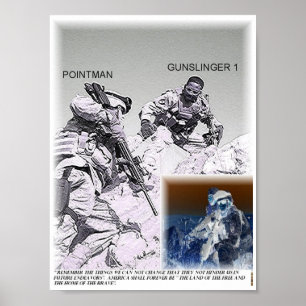 Póster Su fuerza es mi la propia