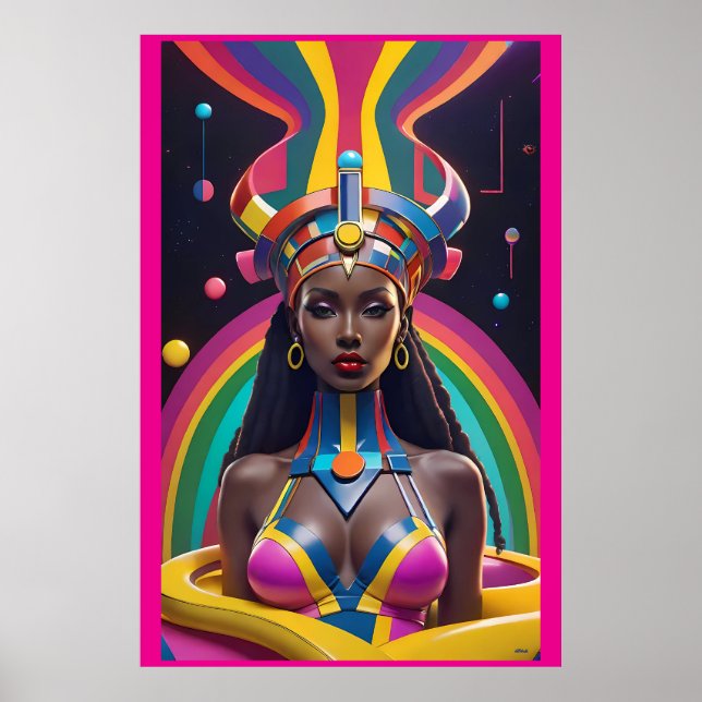 Póster Su Glamour Los Liberó (Frente)