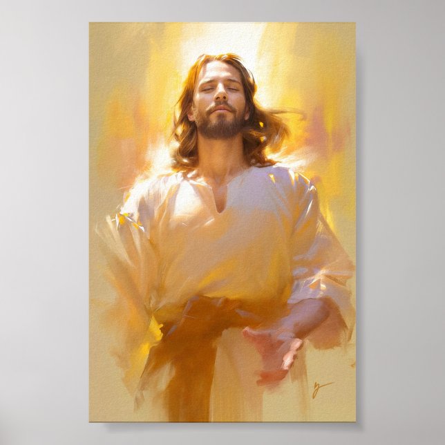 Póster Su Gloriosa Luz (Frente)