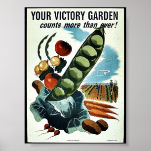 Póster Su Jardín de Victoria