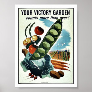 Póster Su Jardín de Victoria