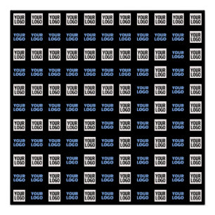 Póster Su logotipo o imagen subida Patrón geométrico