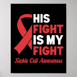 Póster Su lucha contra la anemia falciforme