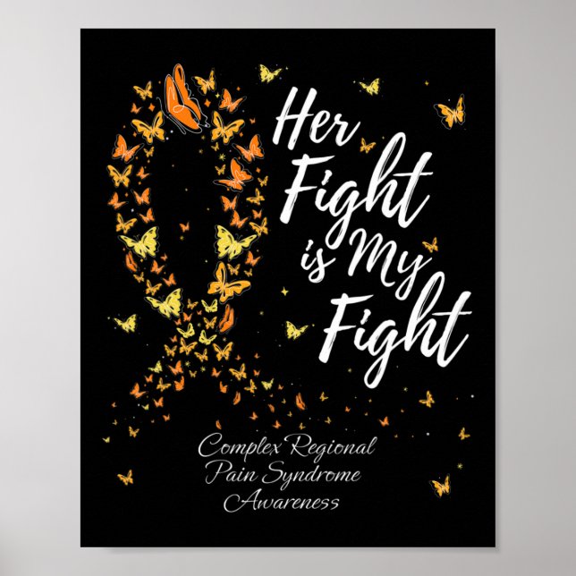 Póster Su lucha contra las crías complica el síndrome de  (Frente)