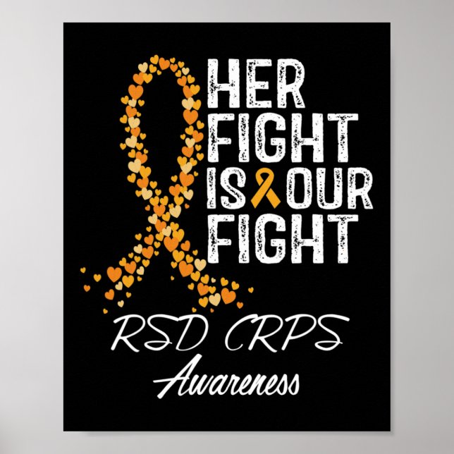 Póster Su Lucha Es La Conciencia De Rsd Crps 2 (Frente)
