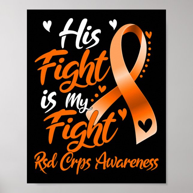 Póster Su Lucha Es Mi Conciencia De Rsd Crps (Frente)