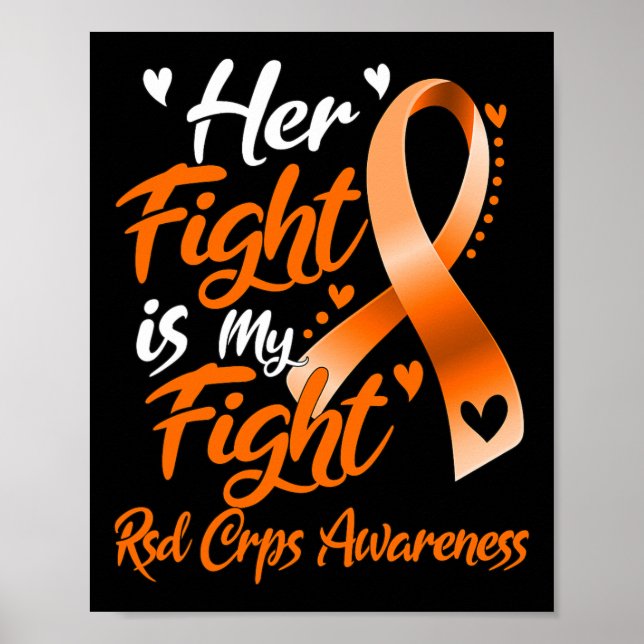 Póster Su Lucha Es Mi Conciencia De Rsd Crps (Frente)