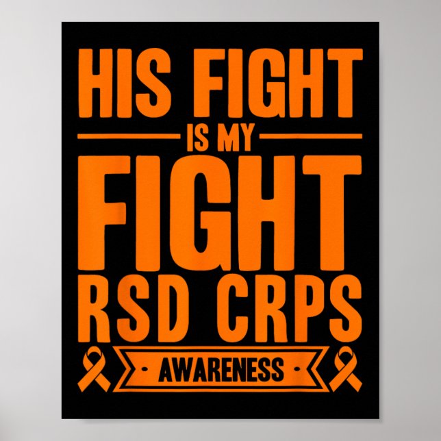 Póster Su Lucha Es Mi Conciencia De Rsd Crps 4 (Frente)