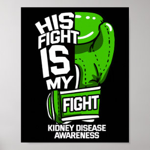 Póster Su Lucha Es Mi Grado De Enfermedad Renal