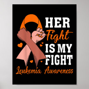 Póster Su lucha es mi lucha Apoyo a la conciencia de la l