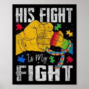 Póster Su lucha es mi lucha Cinta de concienciación sobre