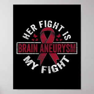 Póster Su lucha es mi lucha Conciencia sobre el neuralism