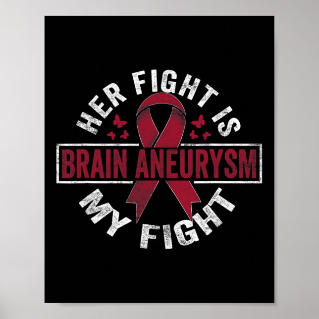 Póster Su lucha es mi lucha Conciencia sobre el neuralism (Frente)
