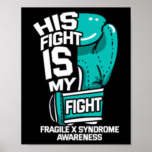 Póster Su Lucha Es Mi Lucha Concienciación Sobre El Frági